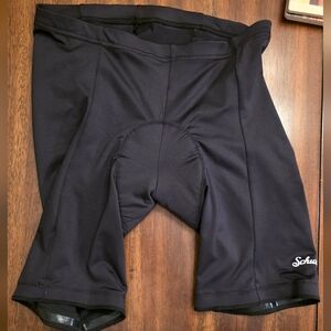 Schwinn Black Padded Cycling Shorts